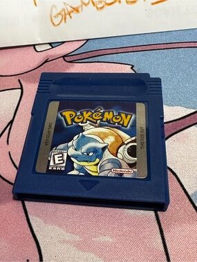 Pokemon Game Boy Cartridge - Blue Version